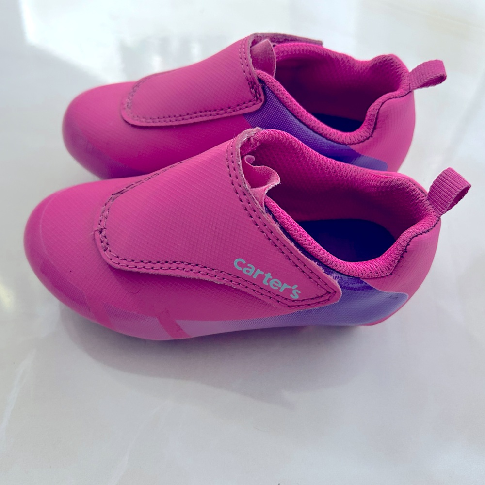 Carter's Pink Soccer Cleats